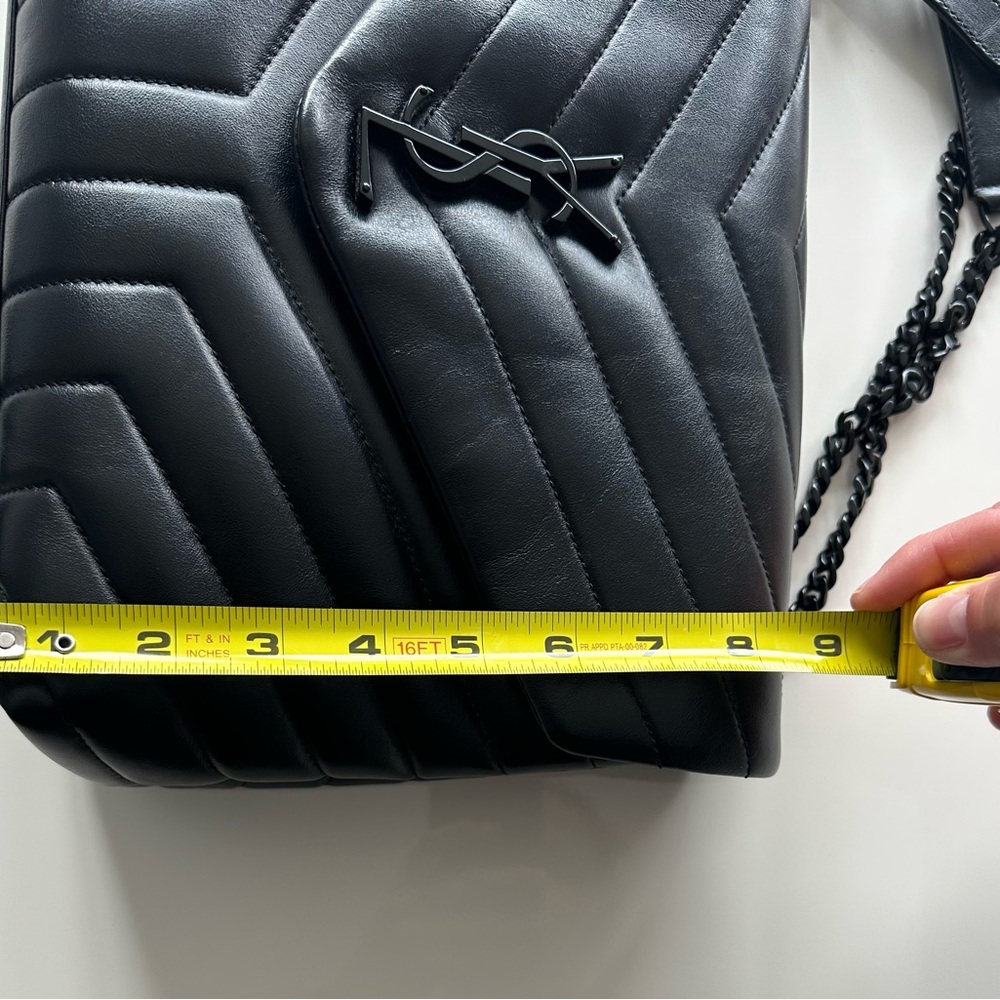 NEW Saint Laurent Loulou Medium Quilted Leather Shoulder Bag - Picture 10 of 12